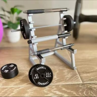 Porte Stylo en Forme de Barre de Développé Couché