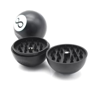 Grinder de Weed en Forme de Boule de Billard Noire 8