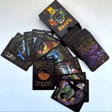 Carte de Collection Pokémon en Français - Edition Limitée Noir et Gris