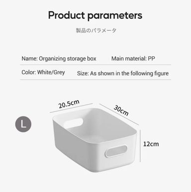 Multipurpose storage basket 