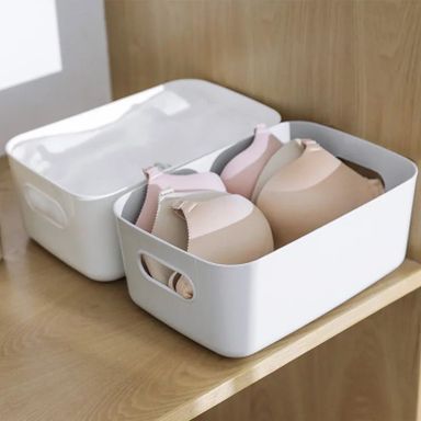 Multipurpose storage basket 