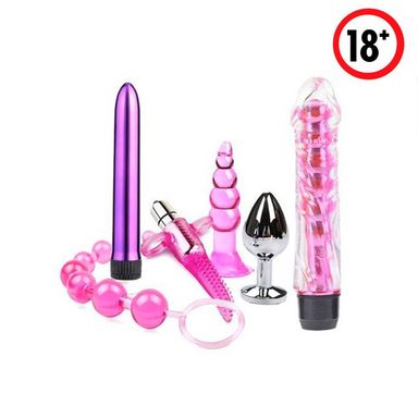 GENERIC 6 PIECES / ADULTES KIT DE VIBRATEUR JOUETS SEXUELS PRIVES