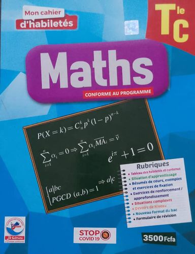 Mathematique / Cahier d’habileté - Tle C (JD Editions)