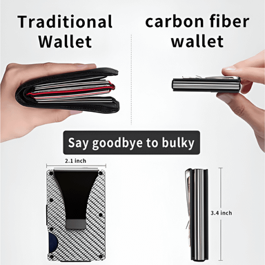 Carbon Fiber Wallet & Card Holder