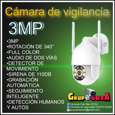 Cámara inalámbrica 3mp