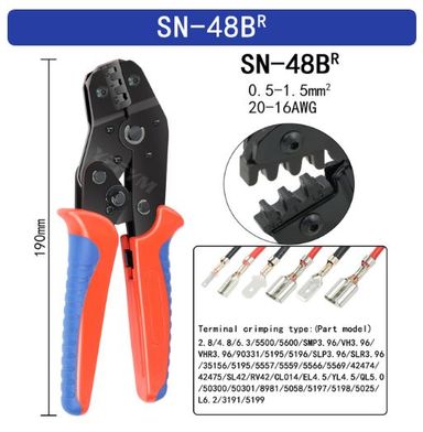 High-Quality Crimping Pliers for Automotive Electrical Connectors – Reliable and Durable