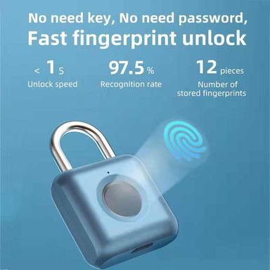 C 2379. Fingerprint Smart Padlock