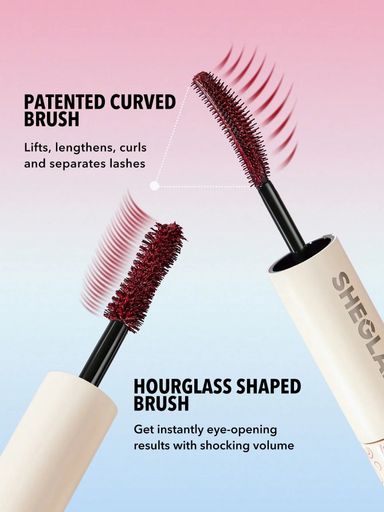 SHEGLAM All-In-One Volume & Length Mascara - Waterproof Brugundy