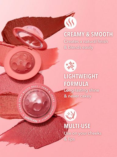 SHEGLAM Lunar Orbit Blush Ball - Atmosphere