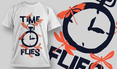 Time flies shirt