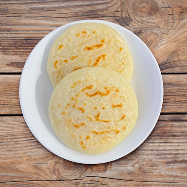 Arepas de yuca con queso 