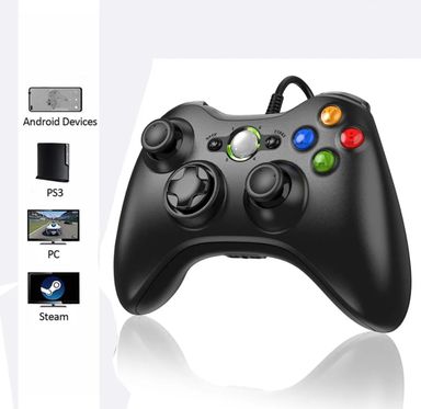 Xbox 360 wired controller gamepad for PC