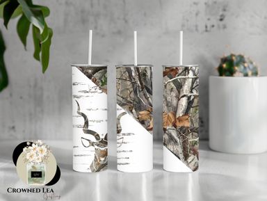 His Hunting 590ml Skinny Tumbler 