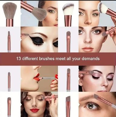 Makeup Brush Set Soft Fluffy Professiona Cosmetic Foundation Powder Eyeshadow Kabuki ^ Blending Make Up Brush Beauty Tool Makeup