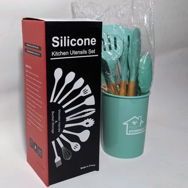 12-Piece Silicone Kitchen Utensil