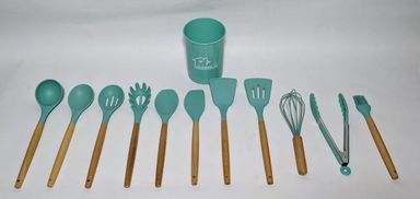 12-Piece Silicone Kitchen Utensil