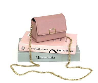 Mini Cartera Con Cadena