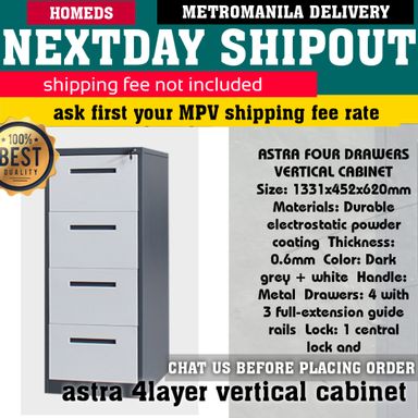 Astra 4layer drawer vertical cabinet