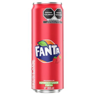 FANTA DE FRESA 355 ML 24 PZ