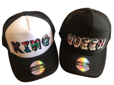 Graffiti royalty vintage trucker 