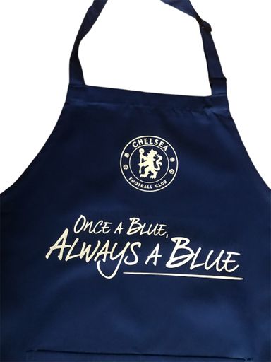 Chelsea Royal blue apron 