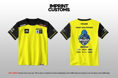 Limited Edition Shirt of the FIM MiniGP Philippines Series