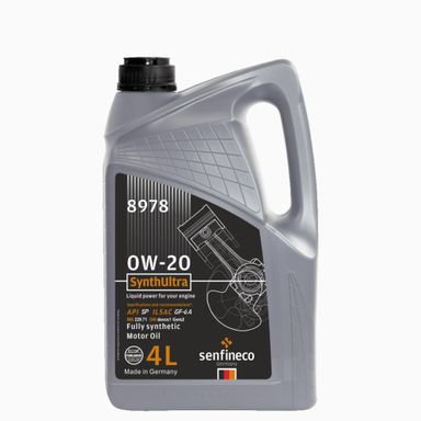   4L 0W-20  SynthUltra SP 8978 زيت المحرك سنفينكو