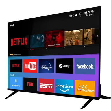 TV Smart Android 4K inteligente 24 Polegadas 