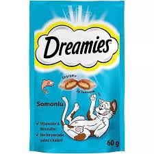 Dreamies Cat Treats with Salmon