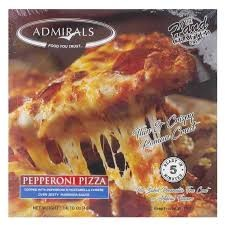 Admirals Frozen Thin & Crispy Pepperoni Pizza