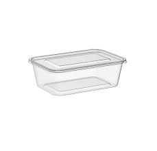 Hilal White 750ml Microwavable Containers with Lids