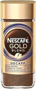 Nescaf Gold Blend Decaf Arabica Instant Coffee - Intensity 7