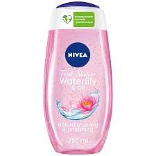 Nivea Refreshing Shower Gel Waterlily Scent with Oil