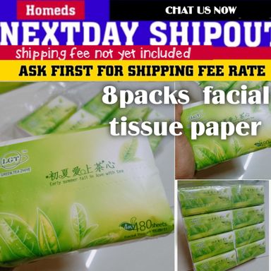 Facial tissue (8packs)