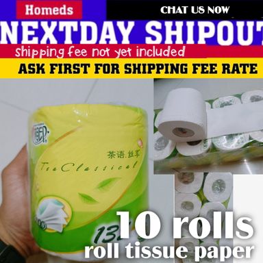 10rolls tissue papers