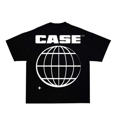 CASE CLASSIC GLOBE Black T-shirt 