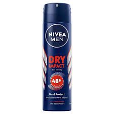 Nivea Men Dry Impact 48H Antiperspirant Deodorant Spray