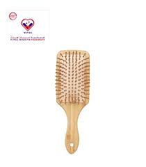 Or Bleu Wooden Paddle Hairbrush