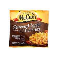 McCain Frozen Crinkle Cut Potato Fries