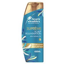 Head & Shoulders Supreme Scalp Rejuvenation Anti-Dandruff Shampoo with Argan Oil for Dry Scalp