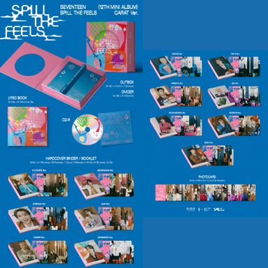 Seventeen 12th Mini Album [Spill The Feel] Carat Ver