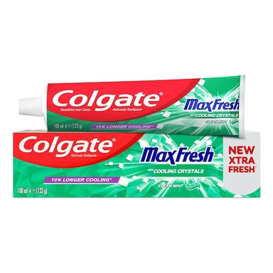 Colgate Max Fresh Clean Mint Toothpaste with Cooling Crystals