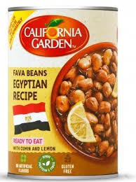 California Garden Egyptian Recipe Fava Beans with Cumin & Lemon - gluten free  artificial flavors free