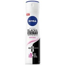 Nivea Original Black & White Invisible 48H Antiperspirant Deodorant Spray for Women