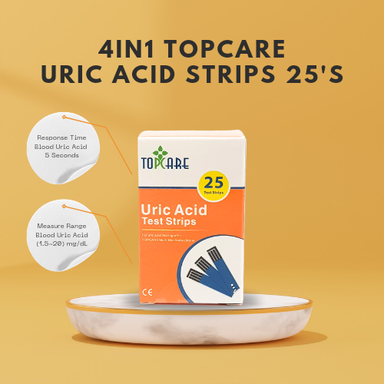 Uric Acid Strips 25's