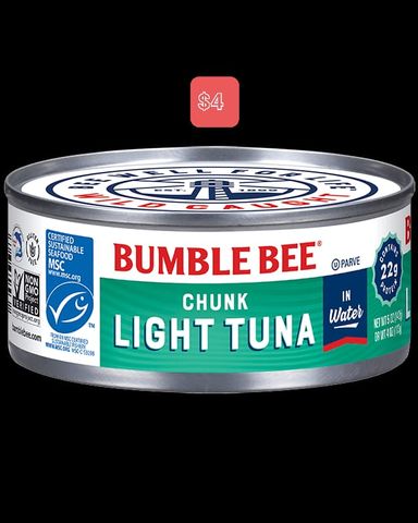 BUMBLE BEE  CHUNK TUNA(IN OIL)