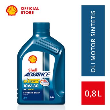 SHELL OLI ADVANCE MATIC AX7S 10W30 0.8L (PCS)