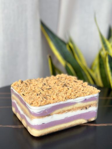 Taro-Misu Box Cake