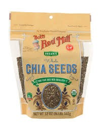 Bob s Red Mill Organic Whole Chia Seeds - GMO free  gluten free