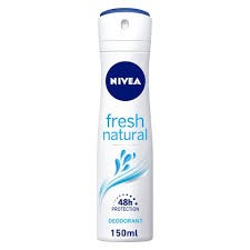 Nivea Fresh Natural 48H Deodorant Spray for Women